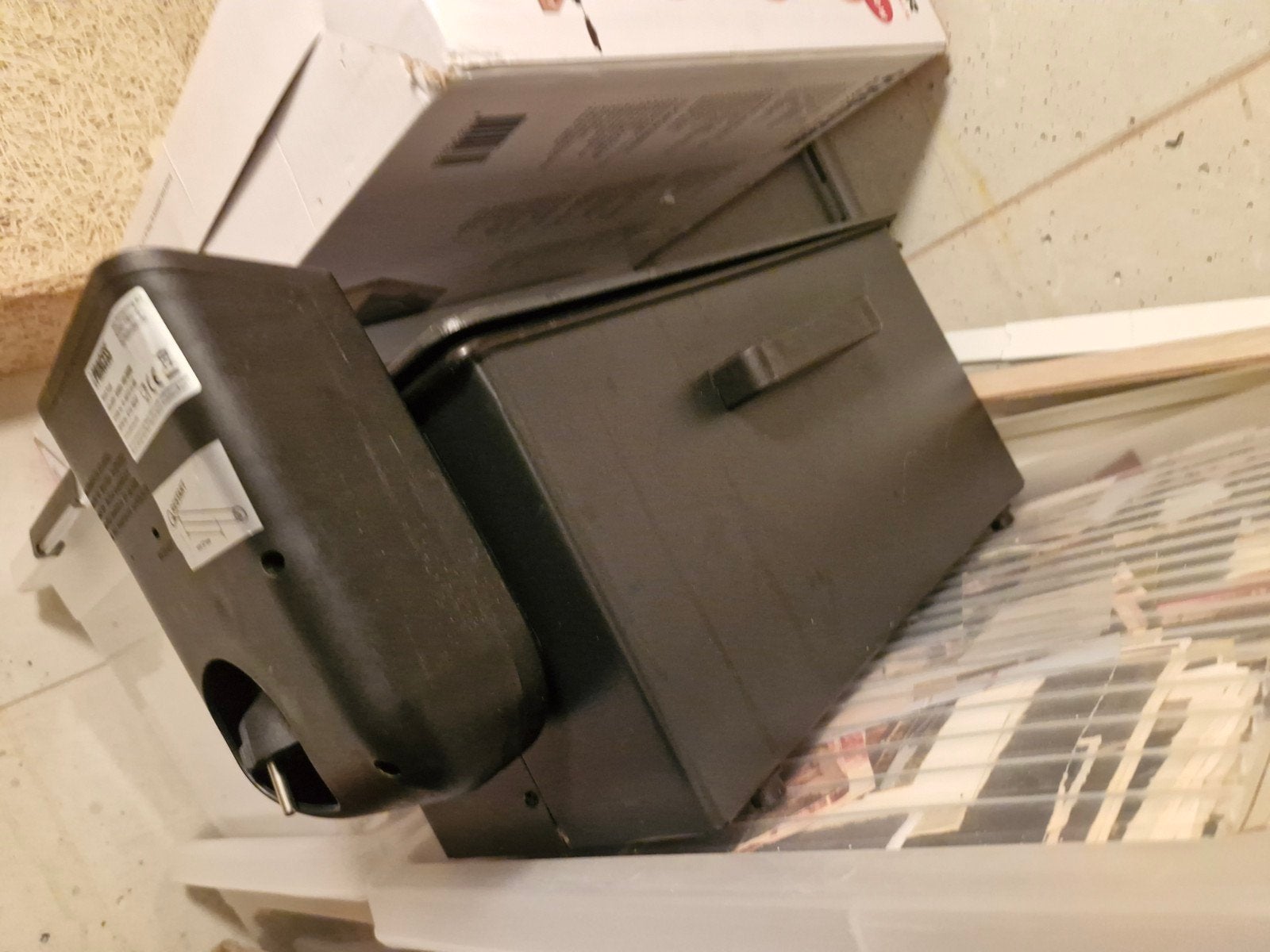 Princess Black Dryer (Friteuse), Witgoed en Apparatuur, 2 tot 3 liter, Ophalen of Verzenden, Gebruikt, Uitneembare binnenpan