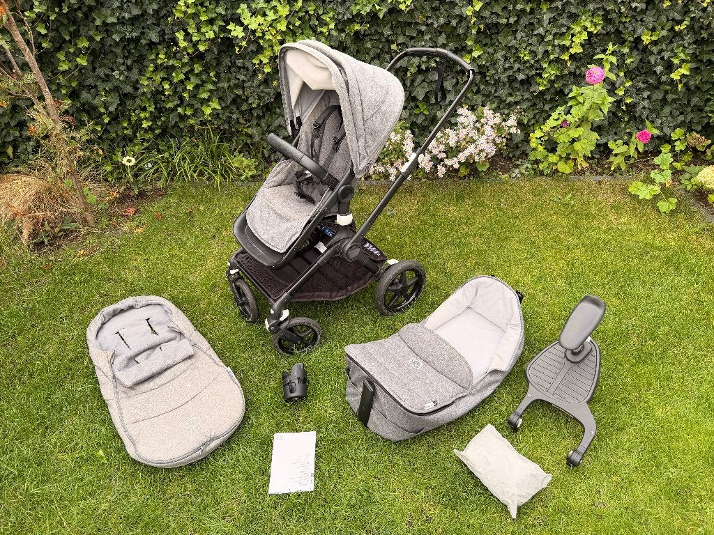 Bugaboo Fox 2 compleet met wieg, zitje en veel accessoires, Kinderen en Baby's, Ophalen, Luchtbanden, Bugaboo, Zo goed als nieuw
