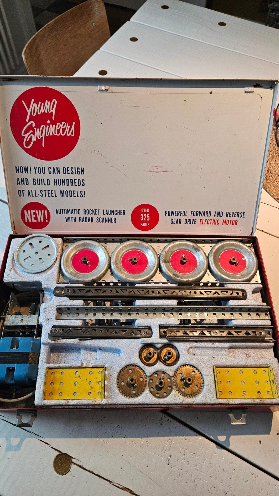 Meccano made in USA Erector vintage, Antiek en Kunst, Ophalen of Verzenden