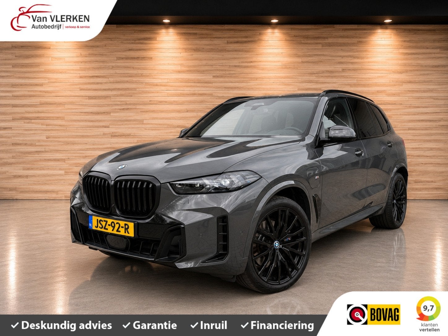 BMW X5 xDrive50e M SPORT PANO HEAD UP 22`` DRAVITGRAU, Auto's, X5, 2395 kg, 489 pk, Vierwielaandrijving