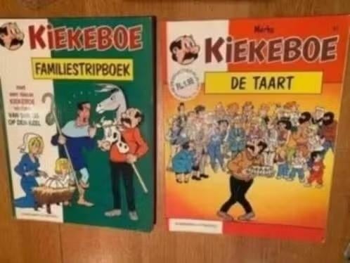 2 strips kiekeboe : familiestripboek en de taart. Merho, Meerdere comics, Ophalen of Verzenden, Gelezen, Europa