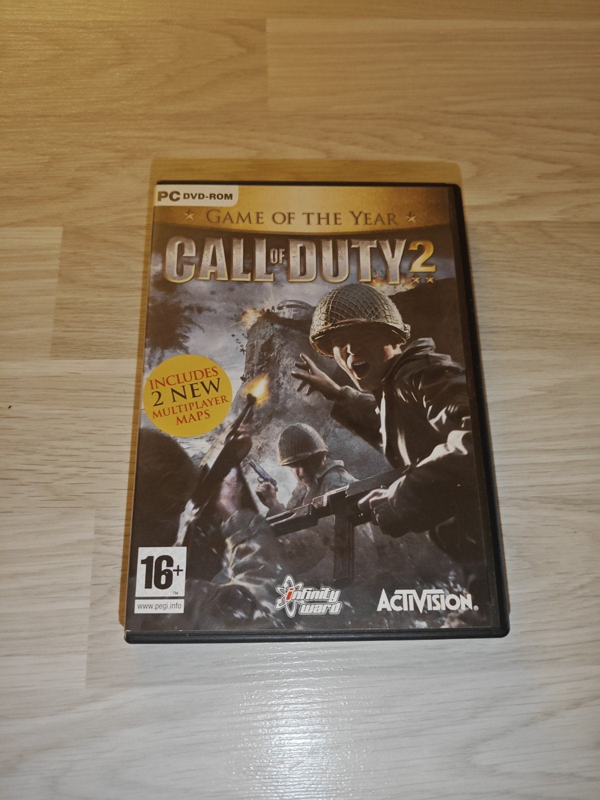 Call of Duty 2 Game of the Year Edition PC, Spelcomputers en Games, Online, Shooter, Activision, 1 speler