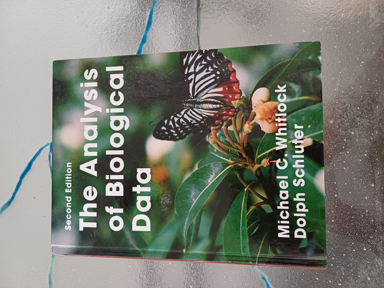 The Analysis of Biological Data - Tweede Editie, Boeken, Ophalen of Verzenden, Zo goed als nieuw, Michael C. Whitlock, Dolph Schluter