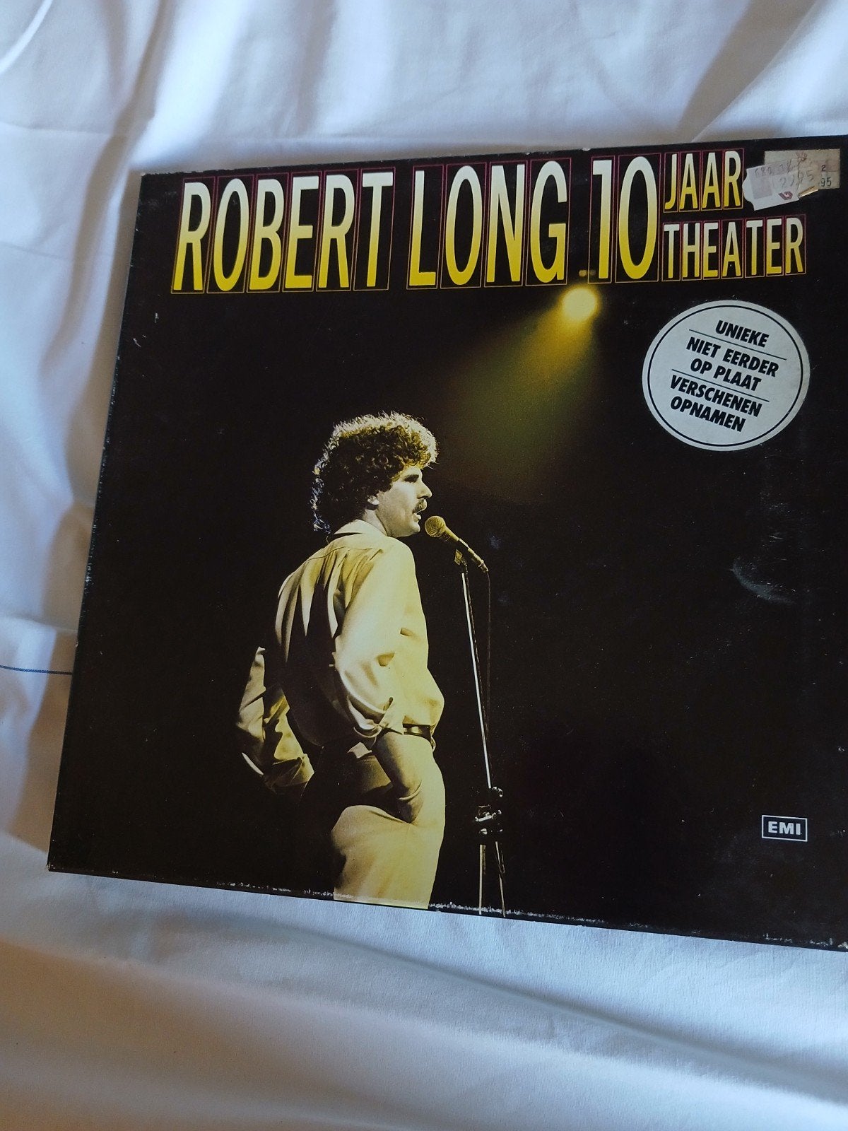 Robert Long - 10 Jaar Theater LP (Unieke Opnamen), LP, Gebruikt, Originele persing, Cabaret of Kleinkunst
