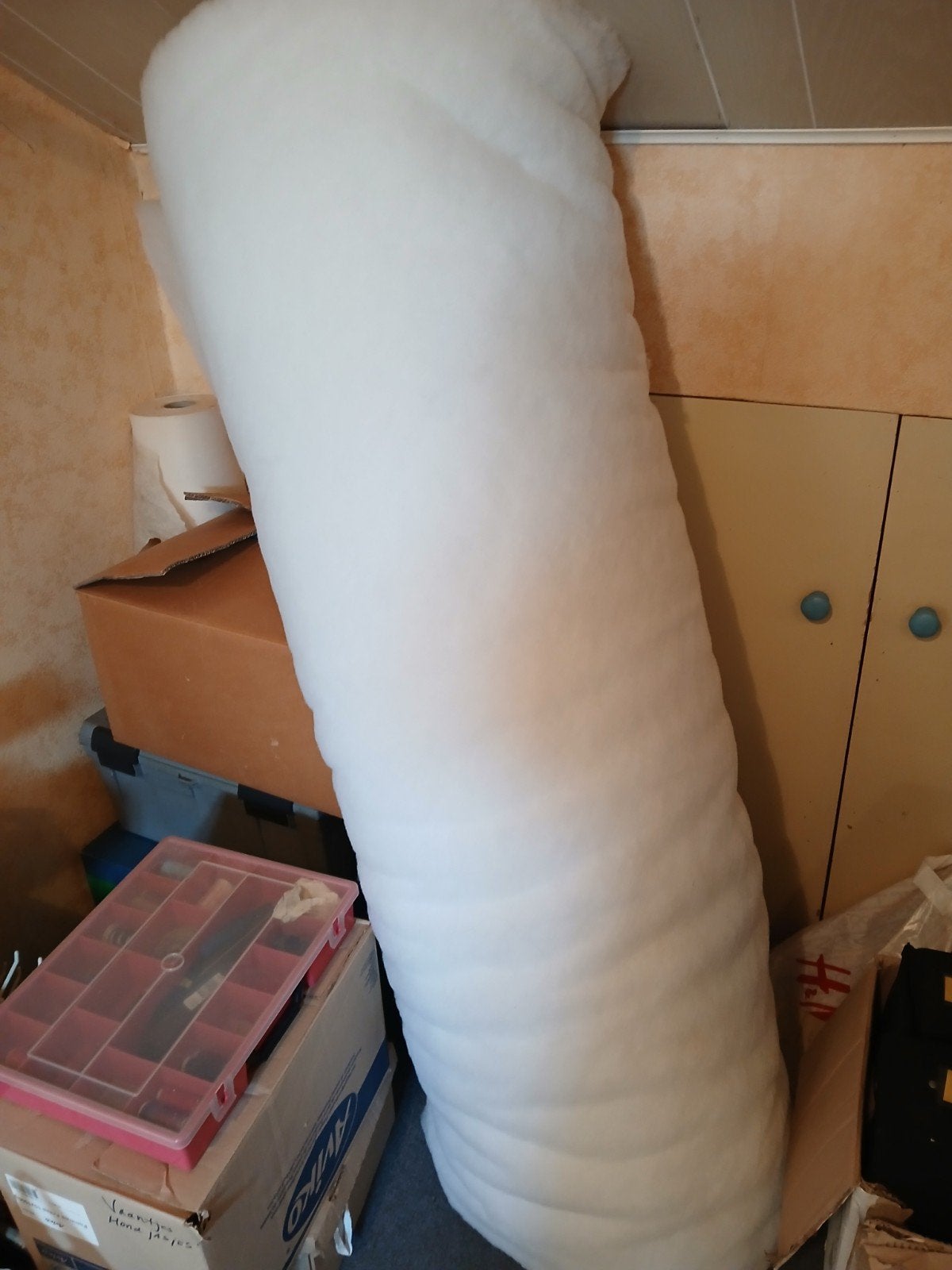 Rol fiberfill, Ophalen, Nieuw