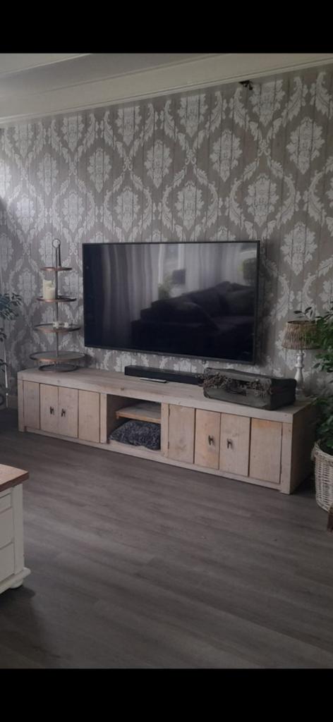 Tv meubel van steigerhout, Huis en Inrichting, Ophalen