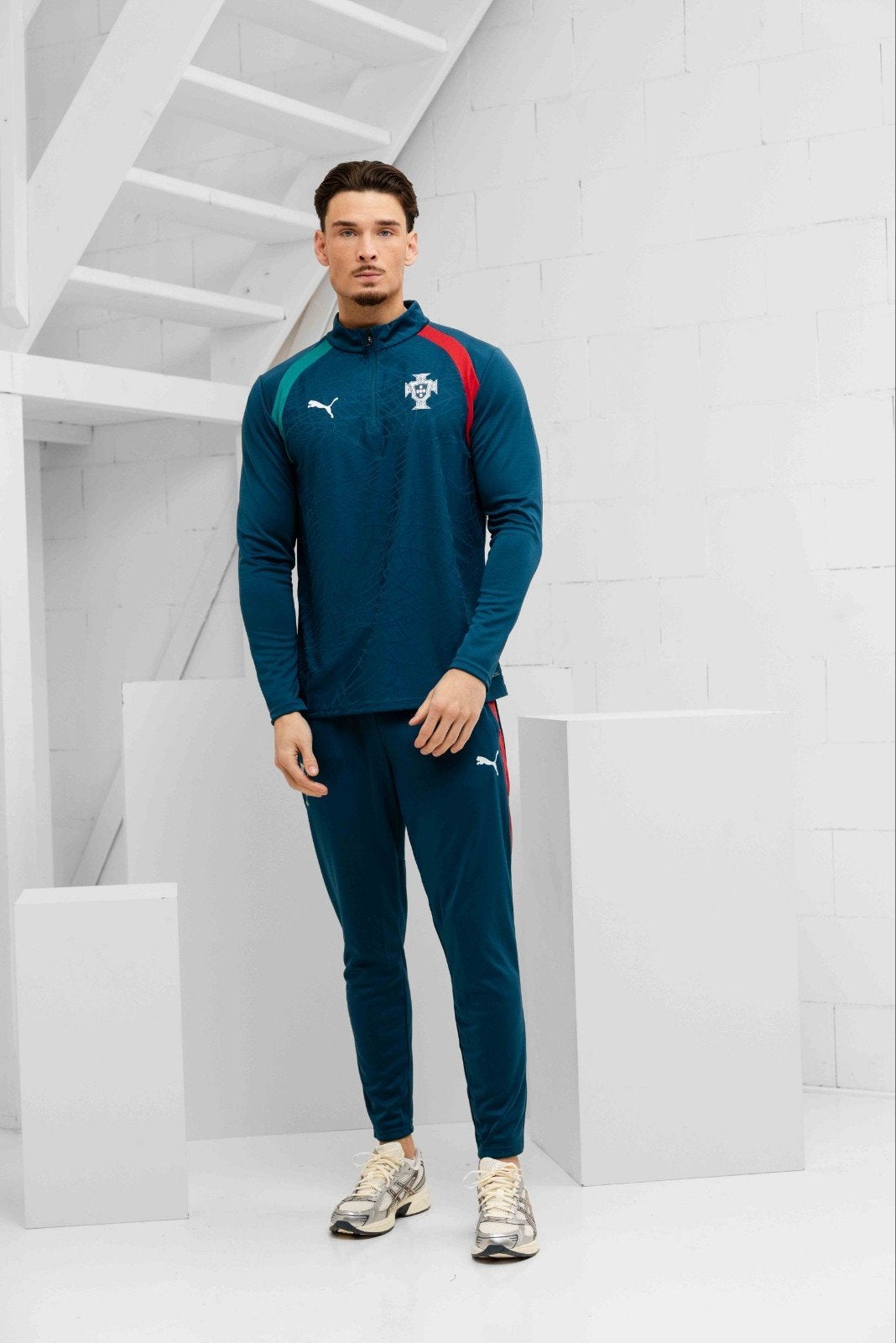 Portugal Trainingspak - Alle maten beschikbaar, Kleding | Heren, Puma, Blauw, Nieuw, Overige maten