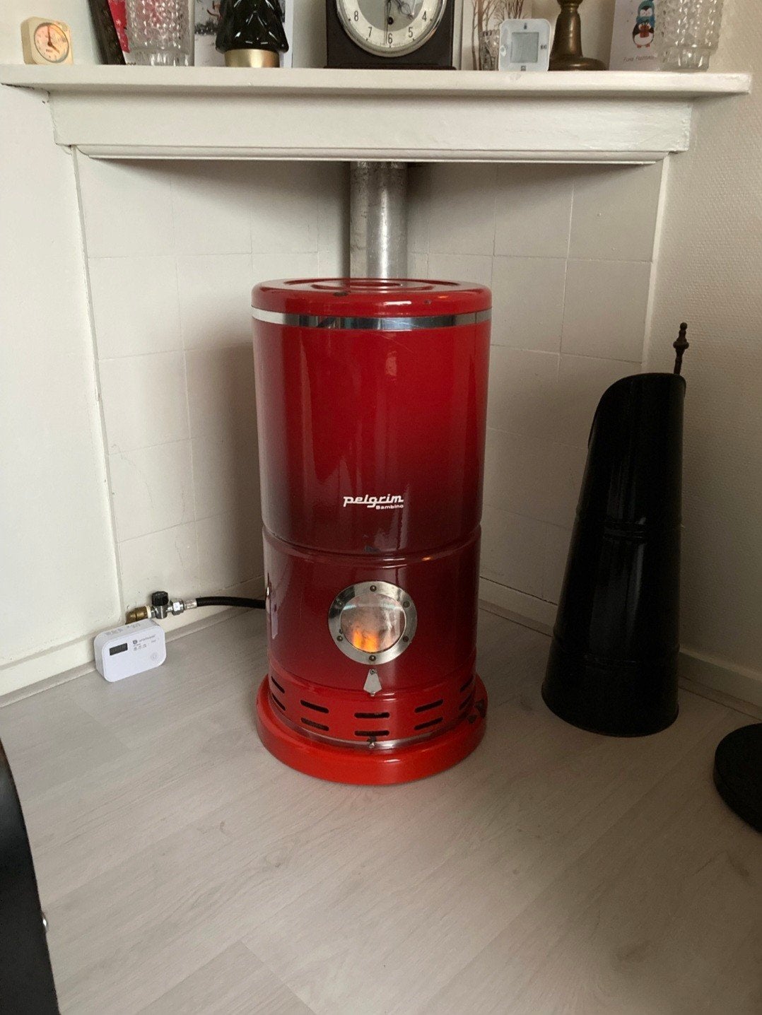 Pelgrim Bambino gaskachel, Ophalen, Gebruikt, Gas, Vrijstaand