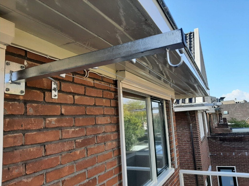Duurzame ijzersterke waslijnmuurbeugels voor binnen / buiten, Ophalen of Verzenden, Nieuw, Metaal