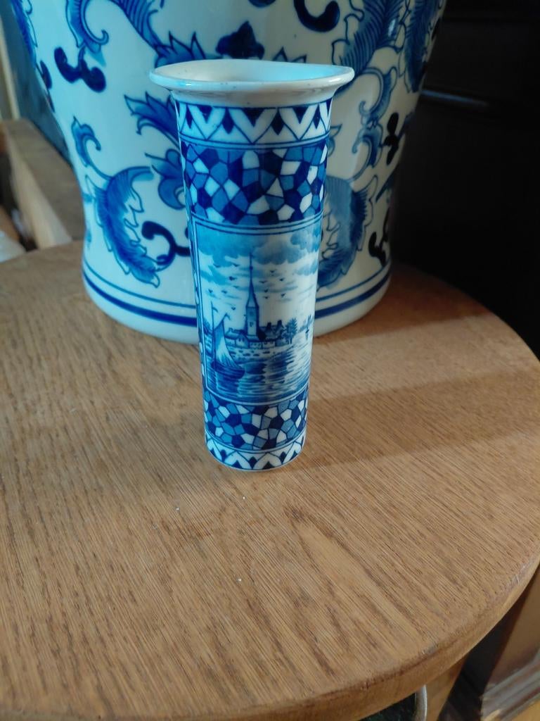Delftsblauw hyacint vaasje, Antiek en Kunst, Ophalen