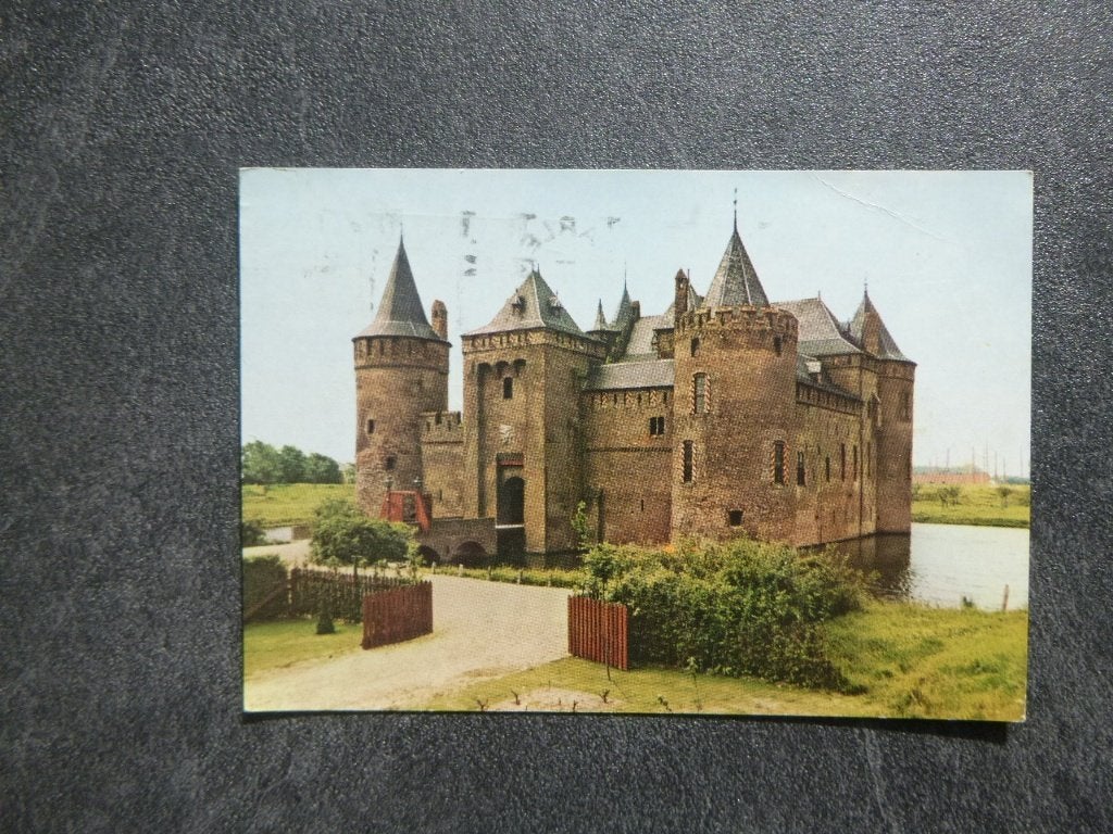 Muiden, Rijksmuseum Muiderslot 1970, Verzamelen, Verzenden, 1960 tot 1980, Gelopen, Noord-Brabant