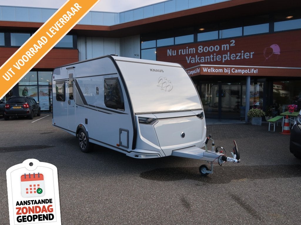 Knaus Sudwind Black Selection 450 FU FRANS BED / RONDZIT, Rondzit, Tot en met 2, Serviceluik, Overige typen
