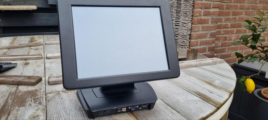 Touchscreen Monitor met Toetsenbord - Gebruikt, Onbekend, Touchscreen, Ophalen of Verzenden, USB-C