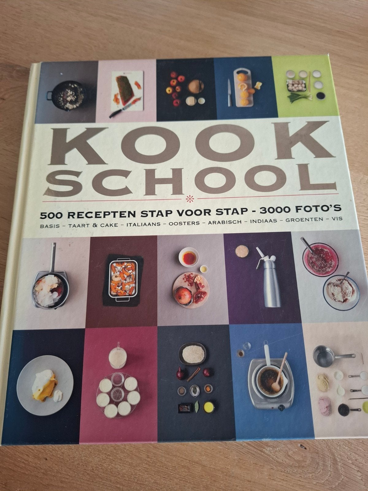 Kookschool: 500 Recepten Stap voor Stap - 3000 Foto's, Onbekend, Hoofdgerechten, Azië en Oosters, Ophalen of Verzenden
