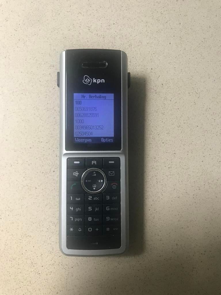 KPN Chicago, toestel met oplader., Ophalen of Verzenden, Zo goed als nieuw, 1 handset