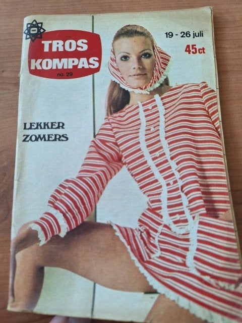 Tros Kompas 1969 Gert & Hermien Maanlanding Dean Martin, Ophalen of Verzenden, Gelezen, Muziek, Film of Tv