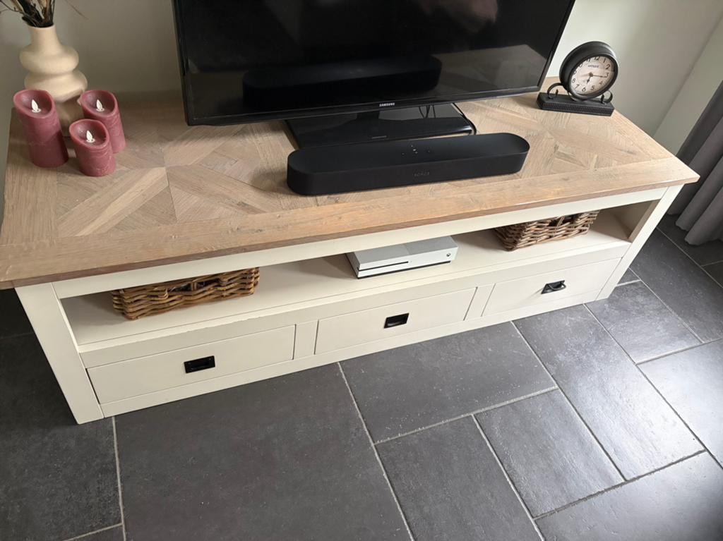 Tv-meubel van Goossens, Ophalen, 150 tot 200 cm, Zo goed als nieuw, Minder dan 100 cm