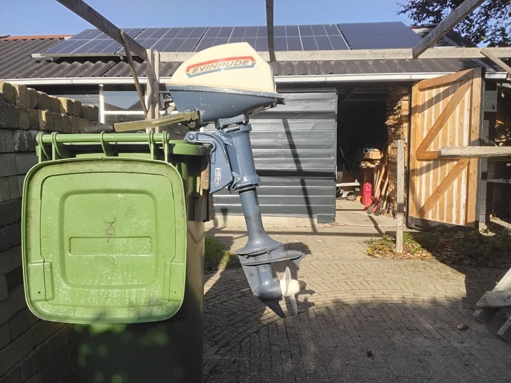 Loop of sloop evinrude, Ophalen, Gebruikt, Motor en Techniek