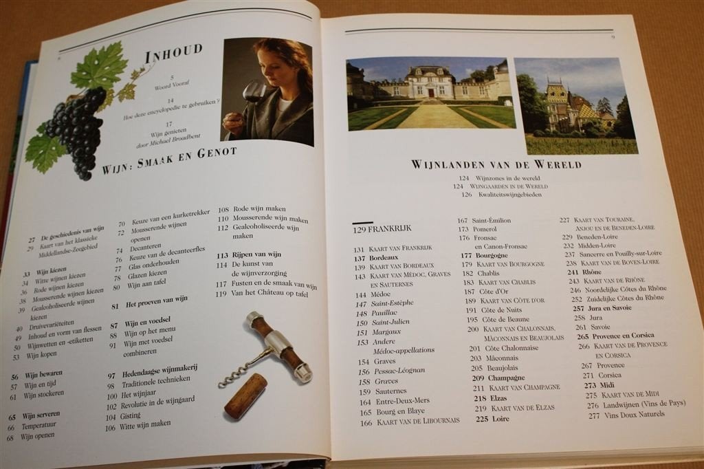 Larousse Wijn Encyclopedie — 608 pag, Groot Formaat, Ophalen of Verzenden, Gelezen, Frankrijk