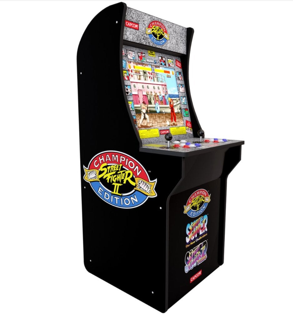 Arcade1Up Street Fighter II Champion Edition, Ophalen, Vechten, 2 spelers, Eén computer
