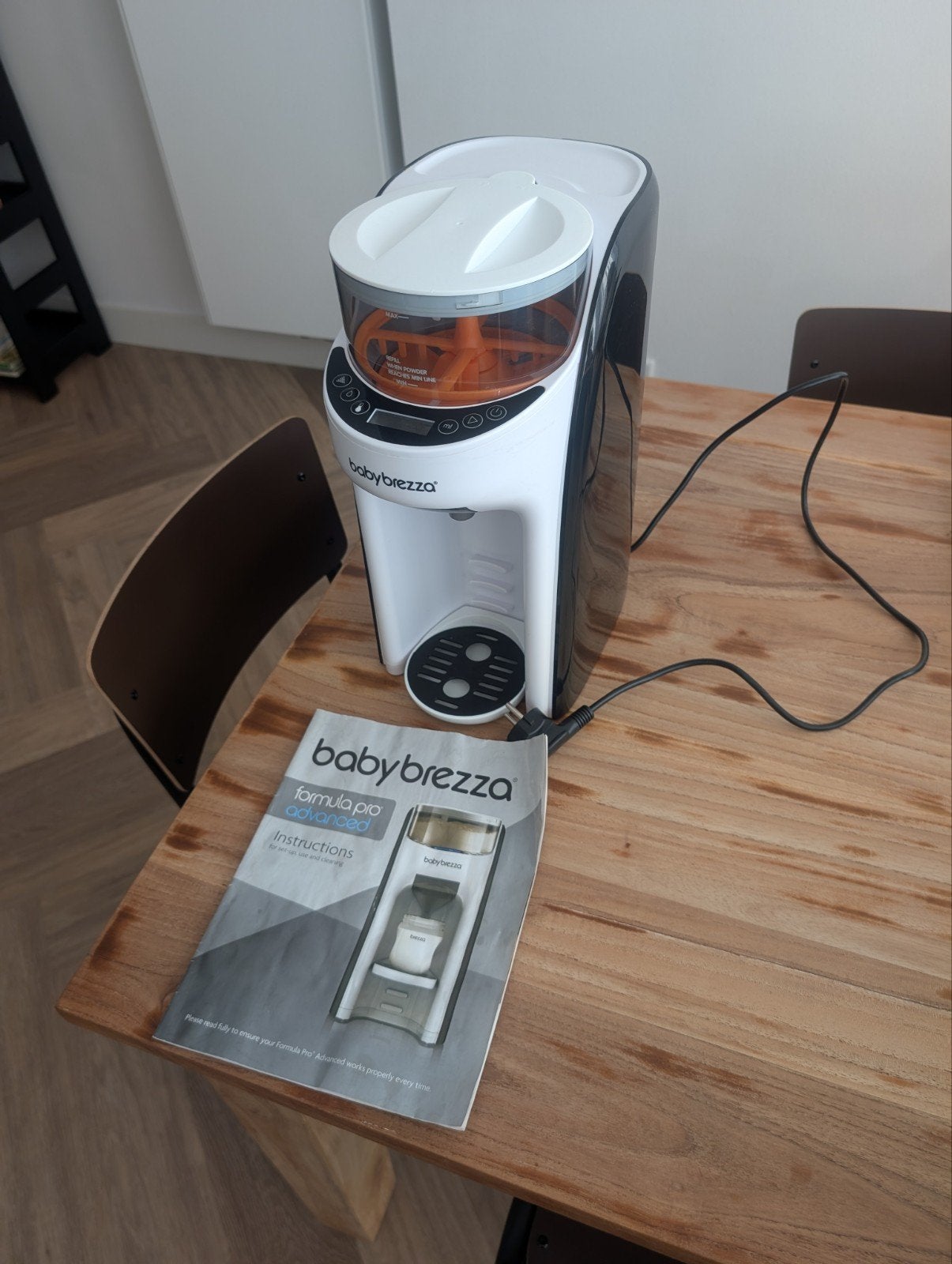 Baby Brezza Formula Pro Advanced, Kinderen en Baby's, Automatisch, Gebruikt, Ophalen of Verzenden, Flessenmaker