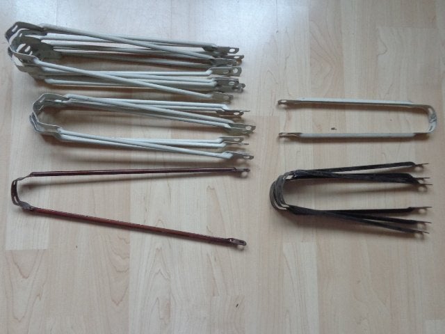 Spatbordstangen (NOS) voor oldtimer fietsen, Oldtimerfiets, Spatbord, Ophalen of Verzenden, Nieuw