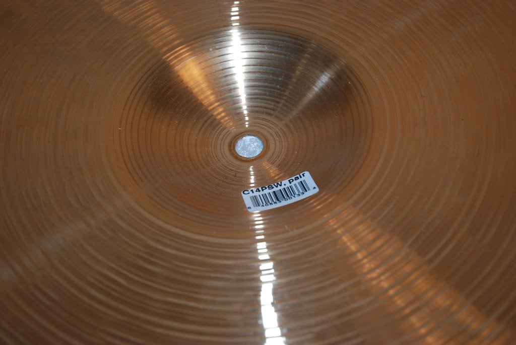 Meinl Classics soundwave hihat bekkens 1062/1272gr 14 inch, Gebruikt, ., Drums of Percussie, Ophalen of Verzenden
