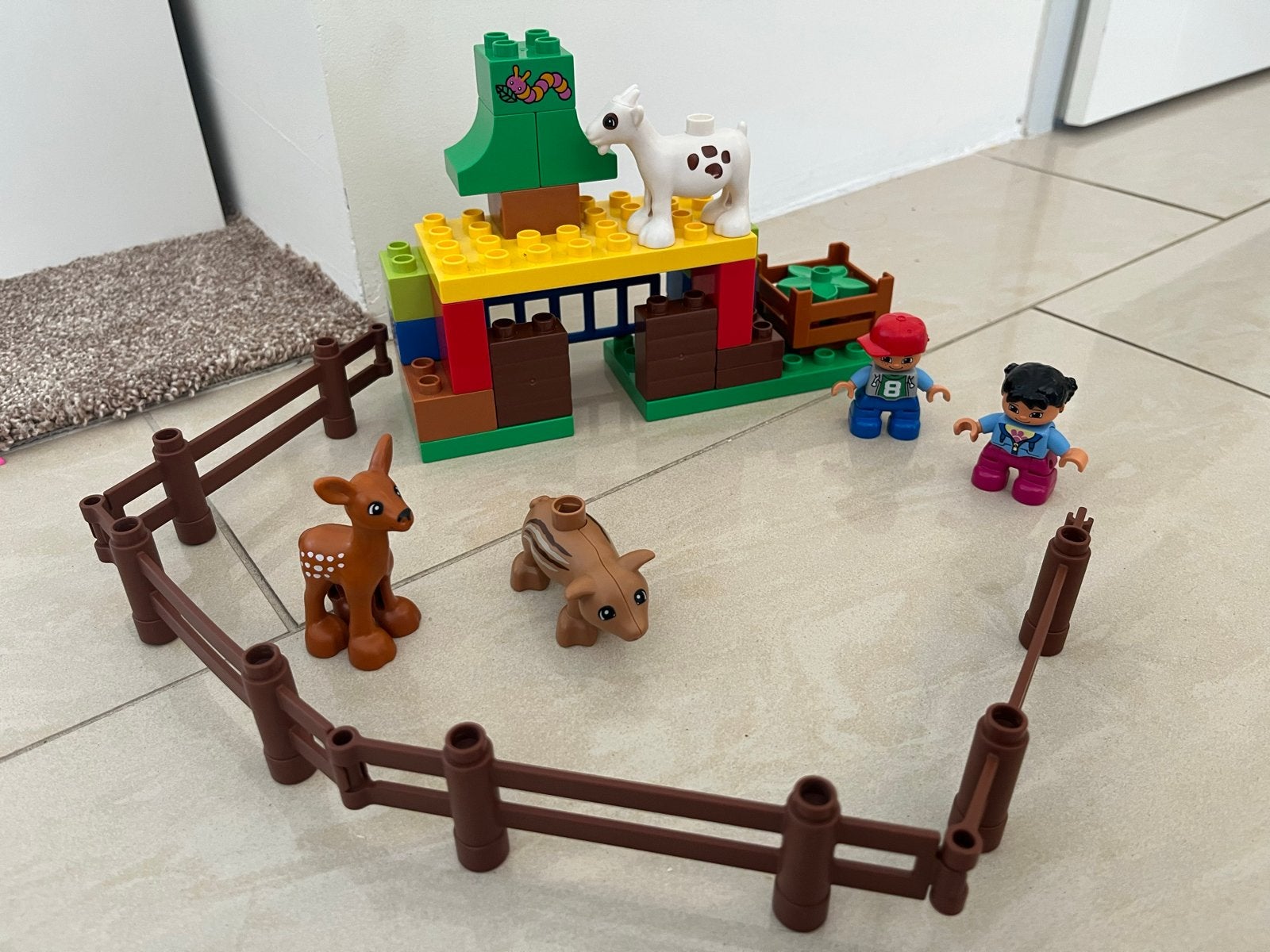 LEGO Duplo Bos Dieren 10582 - Complete set, Gebruikt, Overige thema's, Lego, Ophalen of Verzenden