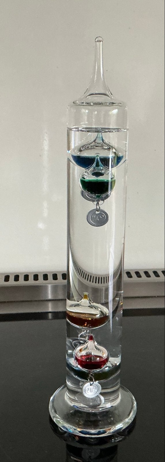 Galileo Thermometer - Decoratieve Temperatuurmeter, Ophalen, Zo goed als nieuw, Weerstation