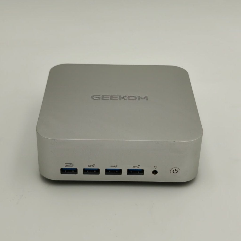 Geekom Mini PC Computer A8 Max Ai Ryzen 9 32Gb 2TB m2, Computers en Software, Flex Ltd., Zo goed als nieuw, https://flex.com/contact-us