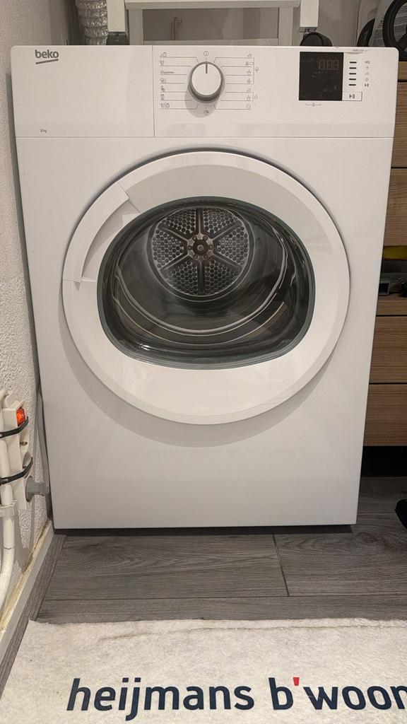 Beko Luchtafvoer Droger 8 kg - Zeer Goede Staat, Gebruikt, Luchtafvoer, 8 tot 10 kg, Ophalen of Verzenden