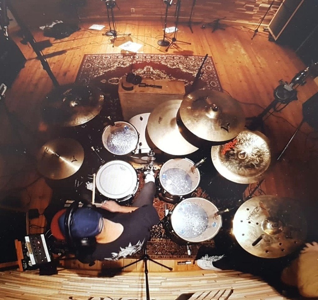 Mapex Mars drums met hoezen en hardware, Ophalen, Gebruikt, Overige merken
