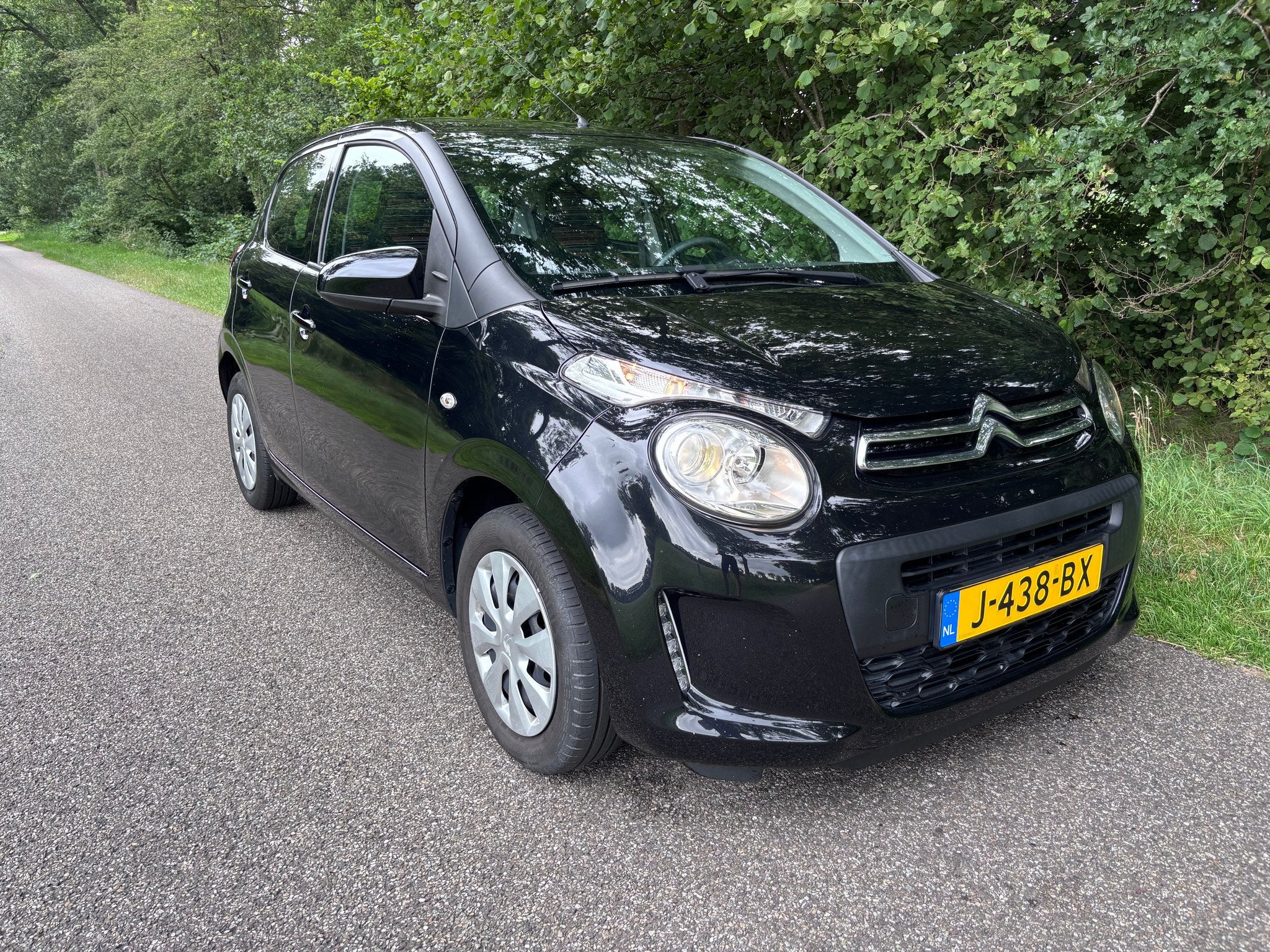 Citroën C1 1.0 VTi Feel 5-Drs *Airco* 32.000KM (bj 2020), Auto's, Gebruikt, 4 stoelen, C1, Zwart