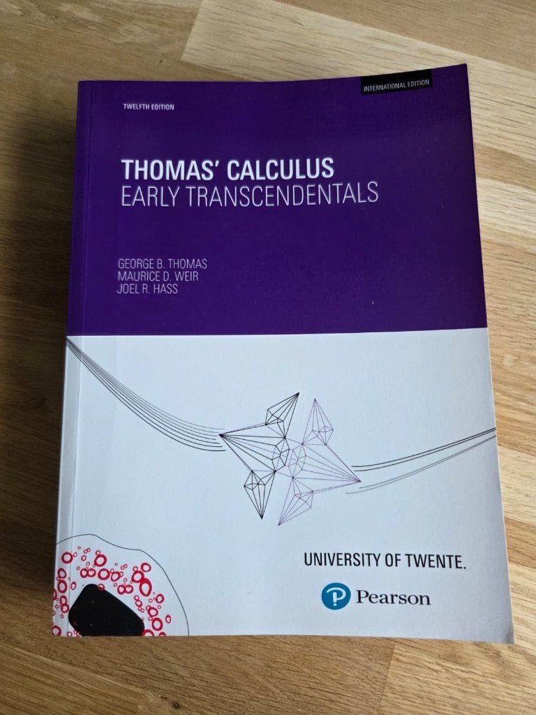 Thomas' Calculus, Pearson, Ophalen of Verzenden, Beta, WO