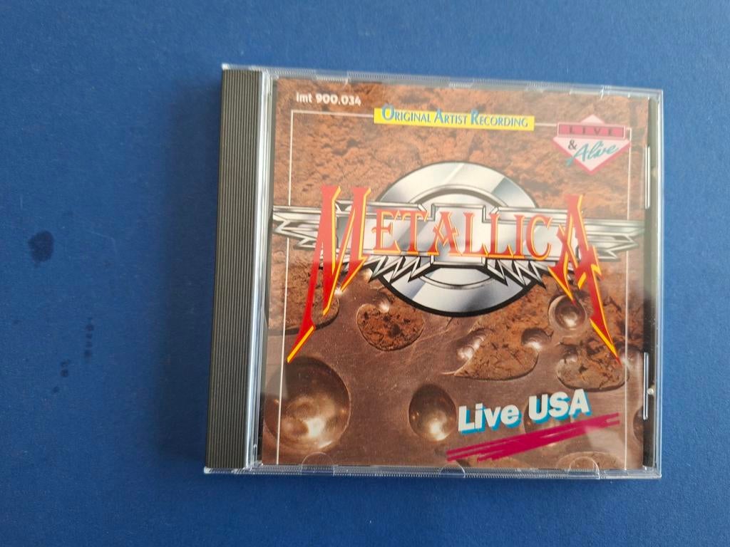 Metallica live u.s.a, Ophalen of Verzenden, Zo goed als nieuw, Poprock