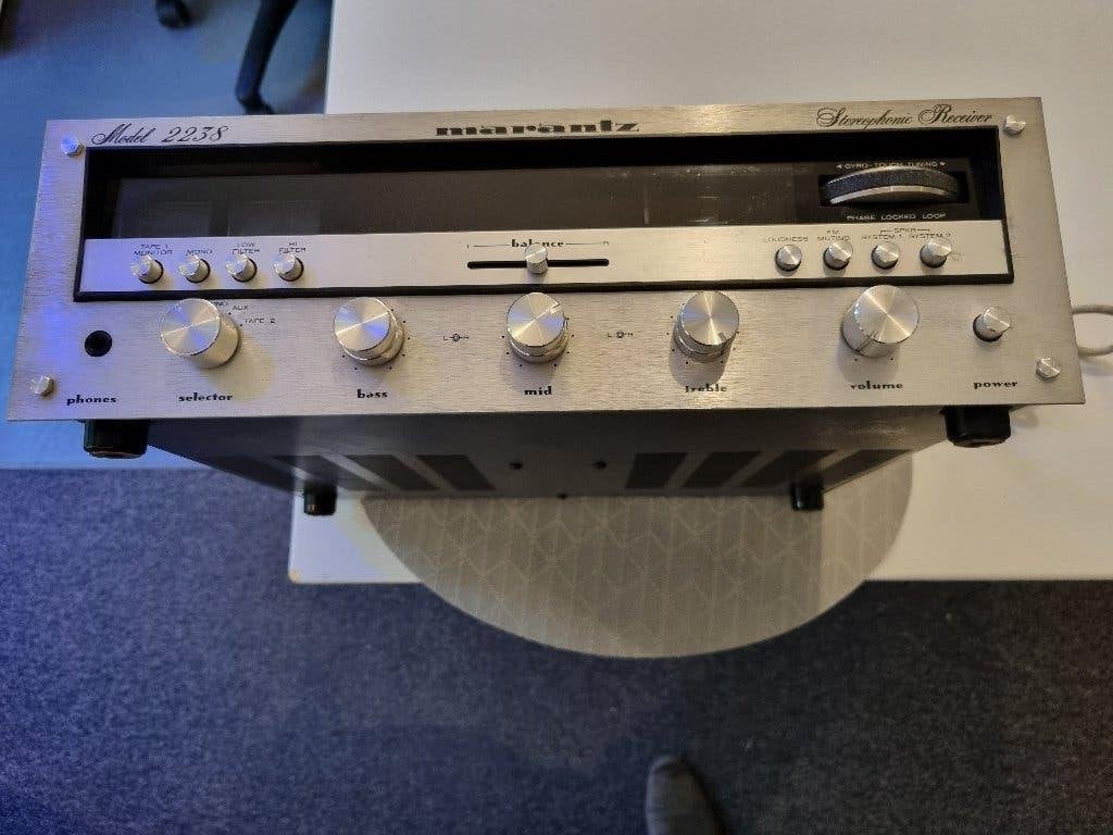 Marantz Receiver 2238, Audio, Tv en Foto, Versterkers en Receivers, Gebruikt, 60 tot 120 watt, Stereo, Ophalen
