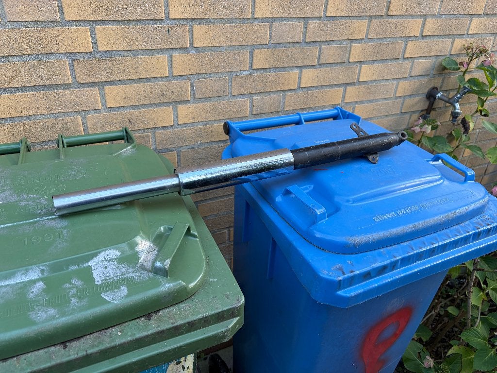 Zündapp 517 linker voorpoot 48cm compleet in goede staat, Ophalen of Verzenden, Gebruikt, Frame