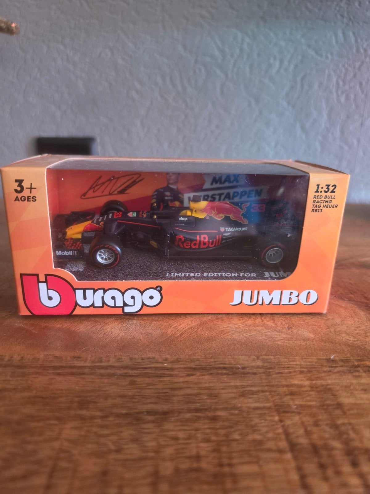 Max Verstappen Red Bull RB13 2017 Jumbo Limited Edition, Ophalen of Verzenden, Nieuw, Auto, Overige merken