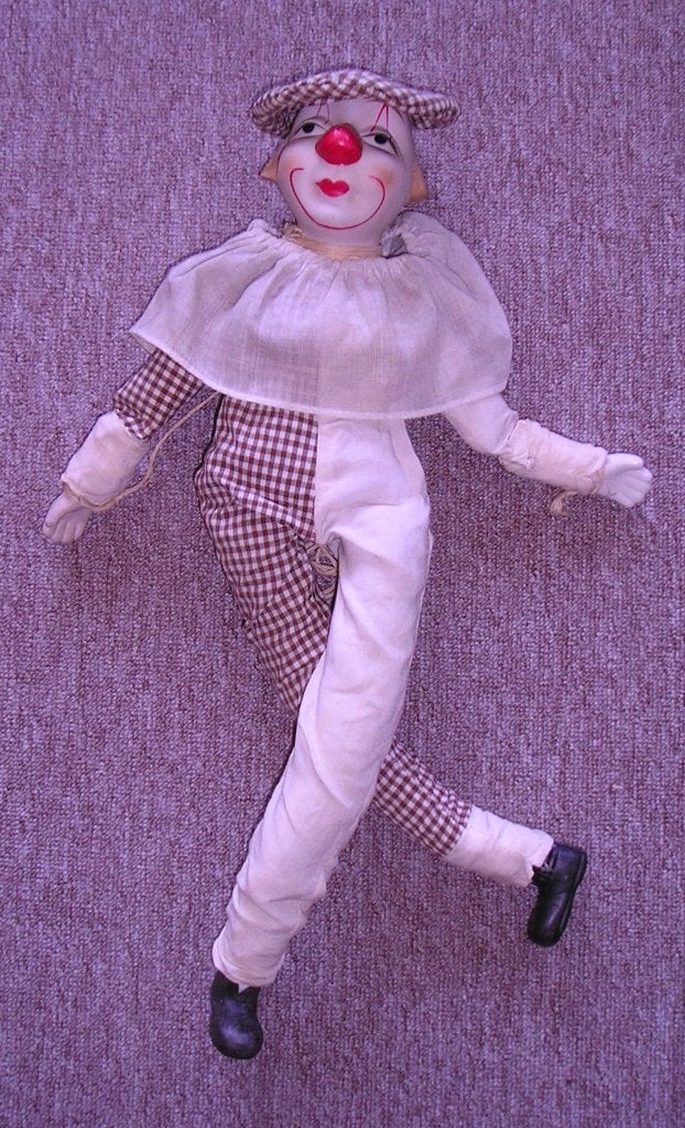 Clown  + Pierrot, Ophalen of Verzenden, Zo goed als nieuw