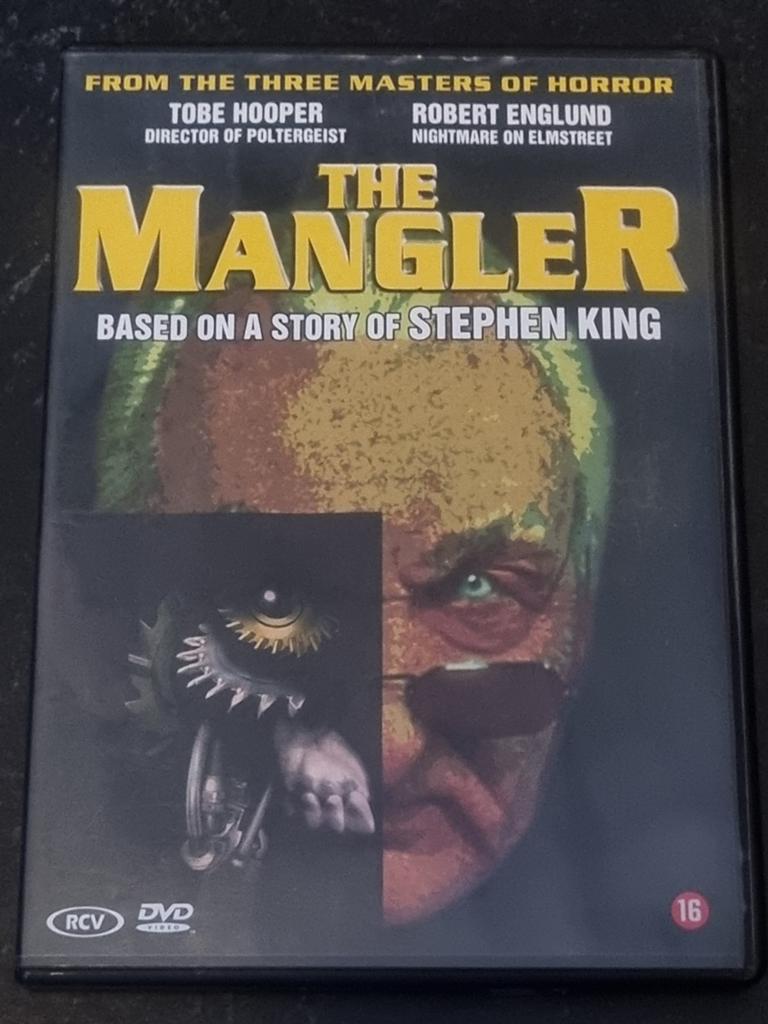 The Mangler DVD - Gebaseerd op Stephen King verhaal, Vanaf 16 jaar, Ophalen of Verzenden, Zo goed als nieuw, Overige genres