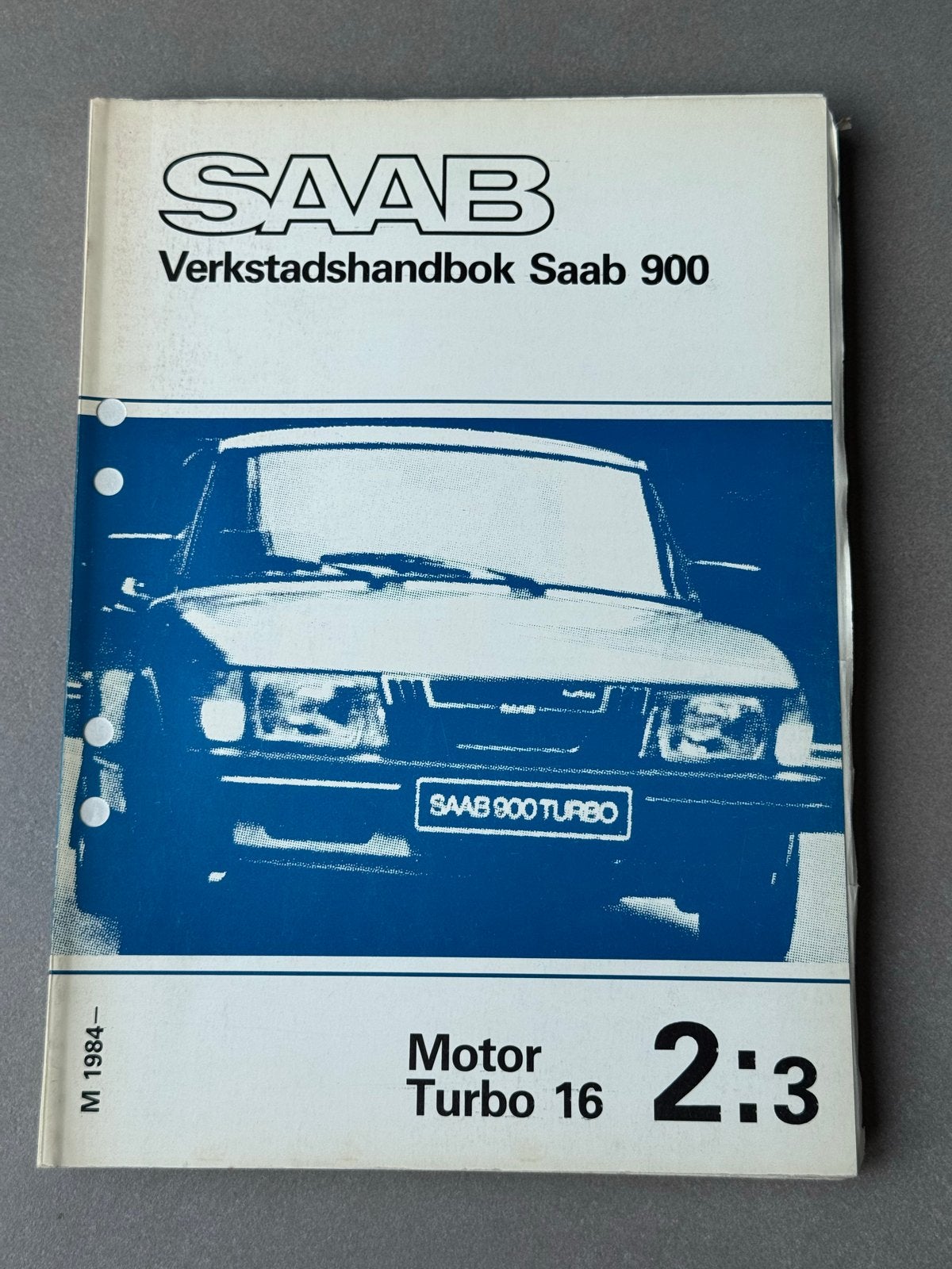 SAAB 900 Turbo 16 Werkplaatshandboek, Ophalen of Verzenden