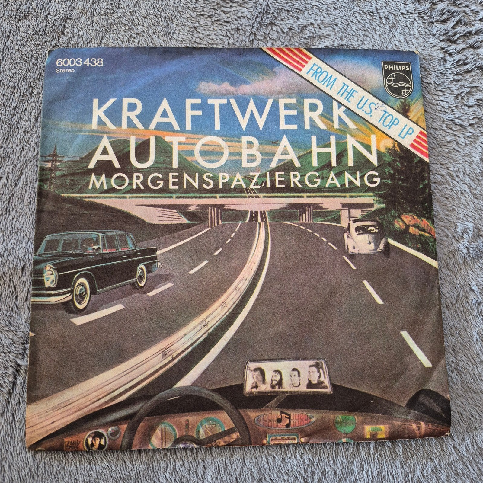 Kraftwerk  - Autobahn (Toppertje)(Als nieuw), Ophalen of Verzenden, Gebruikt, Pop