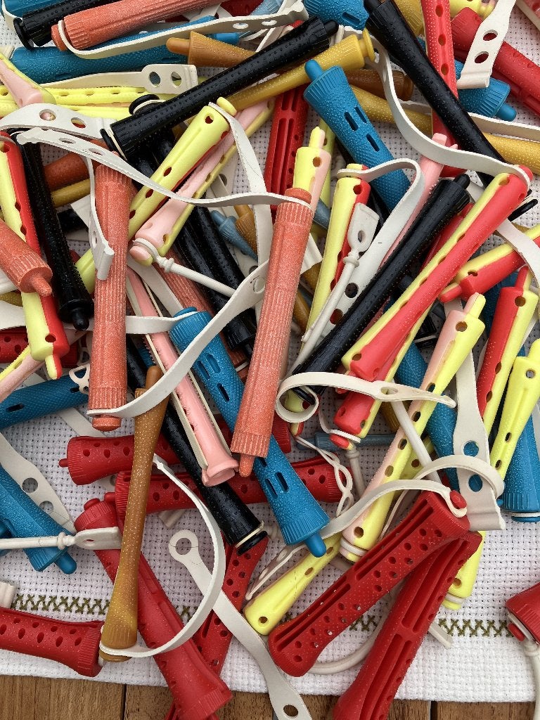 Gratis haarrollers voor permanent, Ophalen, Gebruikt