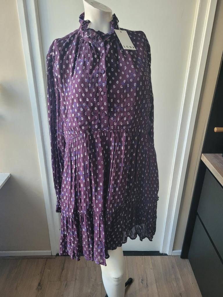 Nieuwe Les Coyotes Du Paris jurk maat XS, Kleding | Dames, Les coyotes du paris, Paars, Nieuw, Ophalen of Verzenden