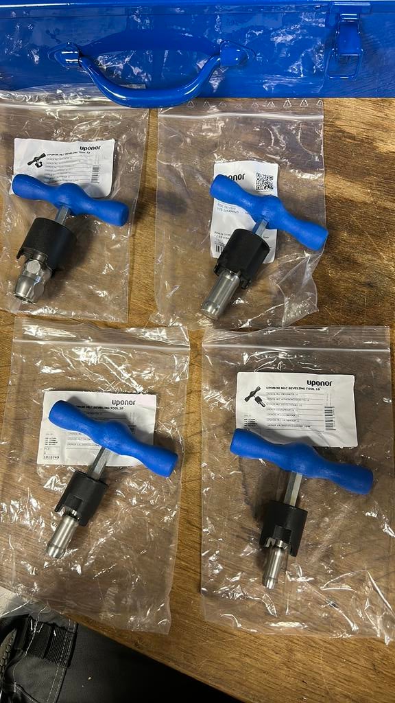 Uponor buis ontbramers.  20 - 25 en 32 mm., Ophalen of Verzenden, Nieuw