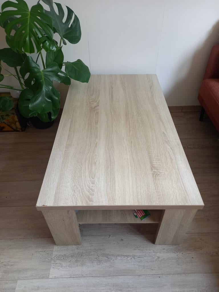 Fijne salontafel, Ophalen, Gebruikt, 100 tot 150 cm, 50 tot 100 cm