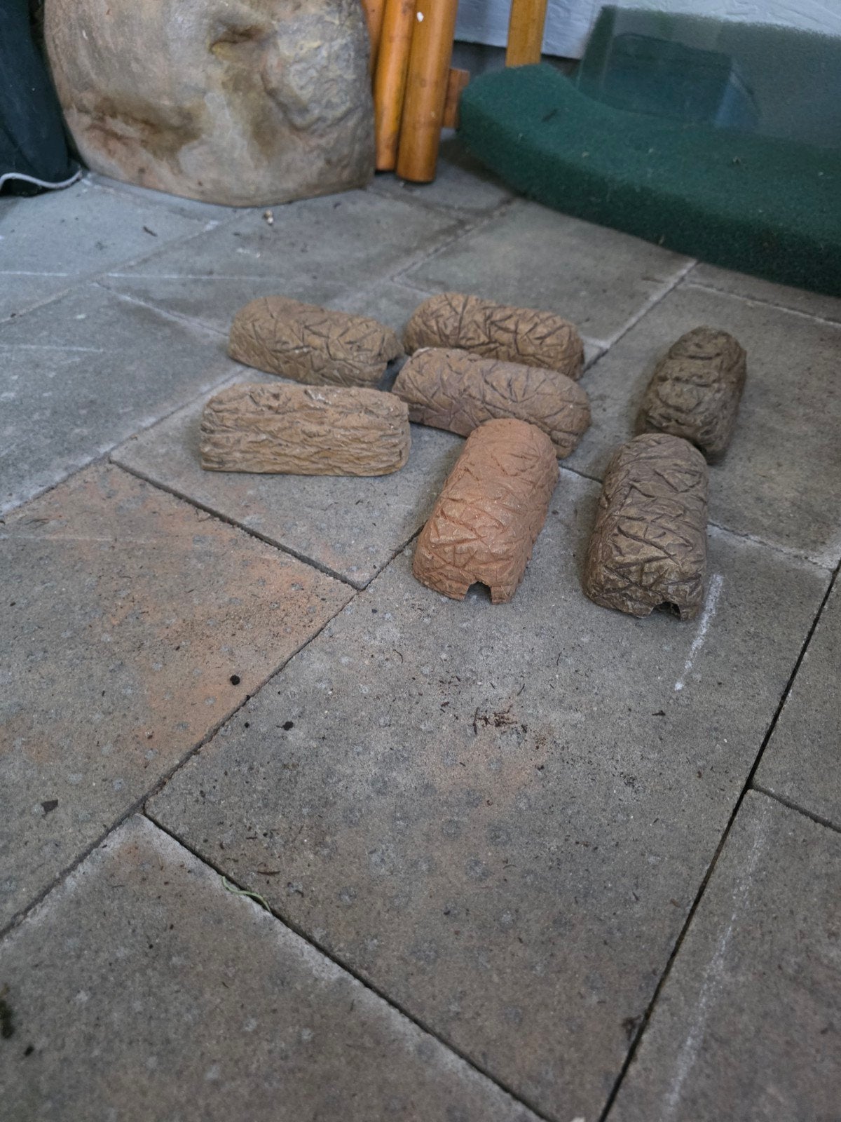 Decoratieve boomstammetjes voor tuin of interieur, Ophalen of Verzenden, Gebruikt