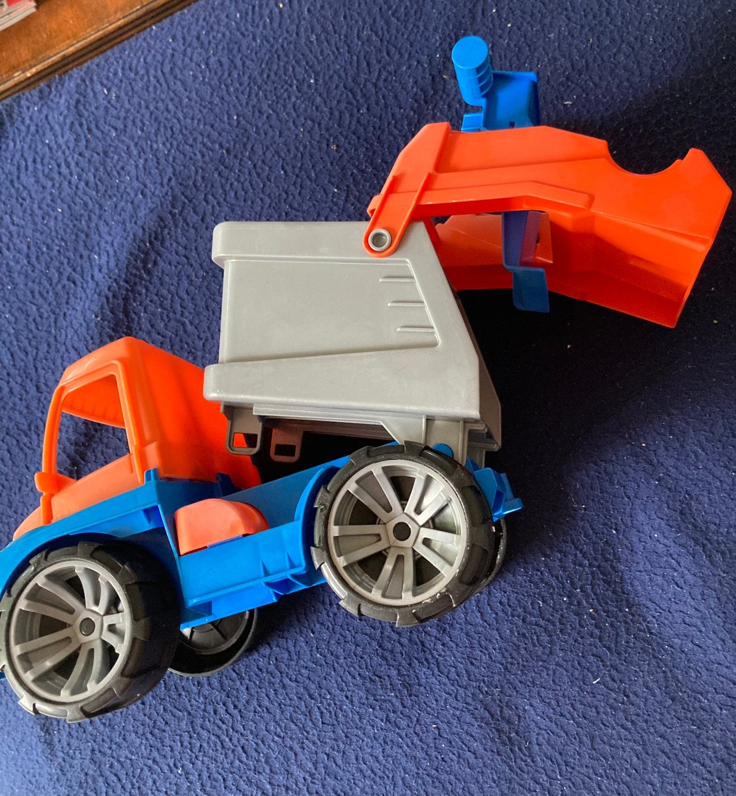 speelgoed vuilniswagen kunststof, Verzenden, Zo goed als nieuw