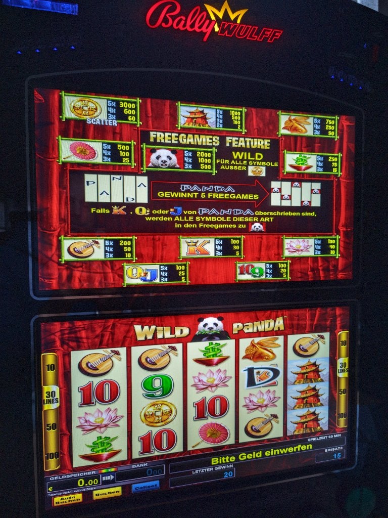 CASINO Gokkast WAND-model, biljet-uitbetaling, 465 spellen, Verzamelen, Euro, Ophalen of Verzenden, Zo goed als nieuw, Met sleutels