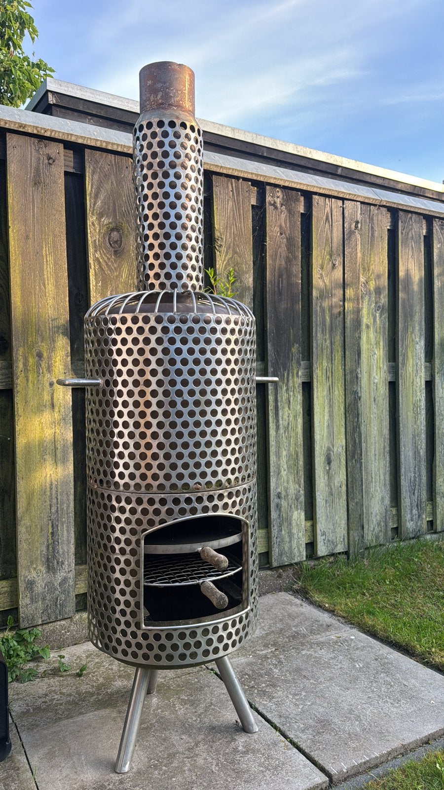 Rvs BBQ, Ophalen of Verzenden, Gebruikt